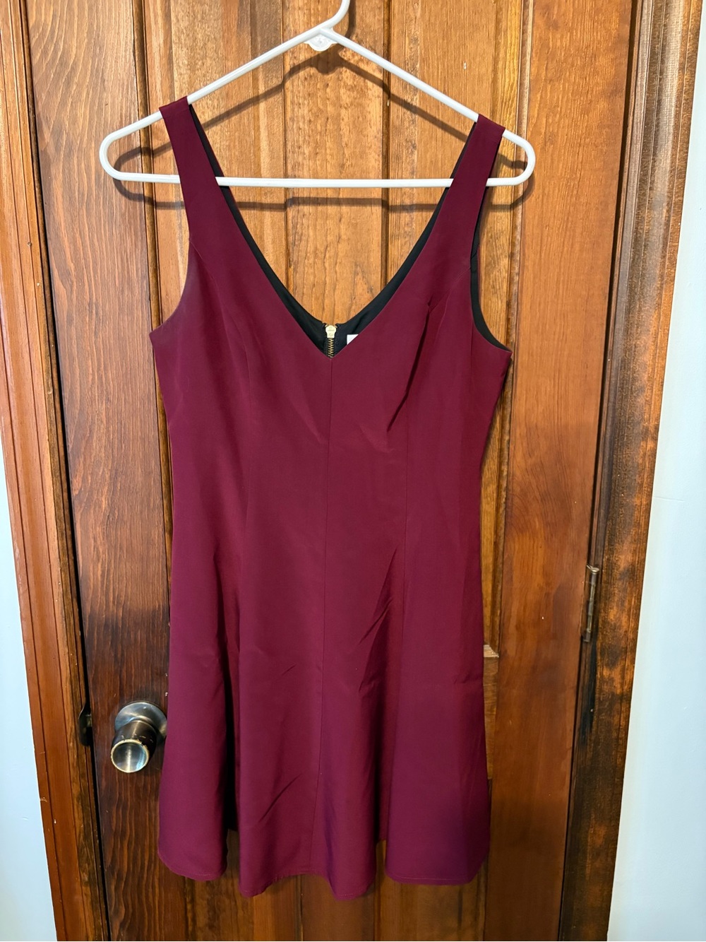Amanda Uprichard Burgundy Cocktail Dress